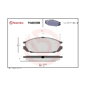 BREMBO P56020N