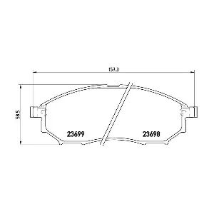 BREMBO P56058