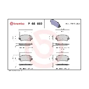 BREMBO P68002