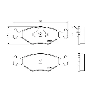 BREMBO P23040