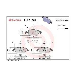 BREMBO P 50 069