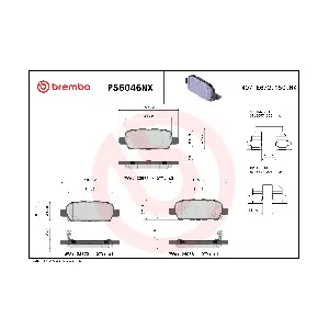 BREMBO P56046NX