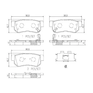 BREMBO P30014N
