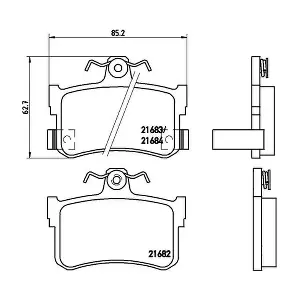 BREMBO P28027