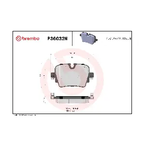 BREMBO P36032N