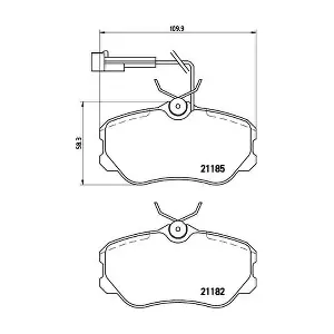 BREMBO P23045