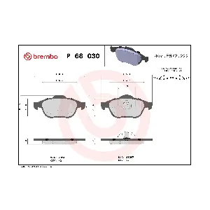 BREMBO P 68 030