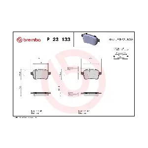BREMBO P 23 133