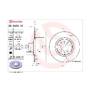 09D4201G BREMBO