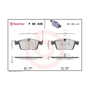 P 86 026 BREMBO