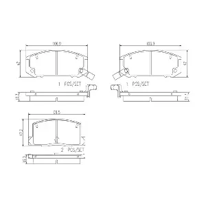 BREMBO P83019N