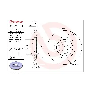 09F38111 BREMBO