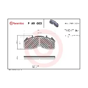 P A9 003 BREMBO