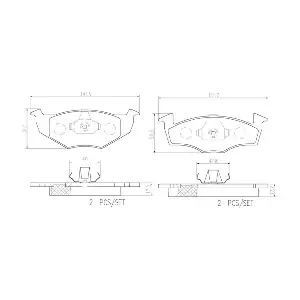 BREMBO P85025N
