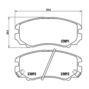BREMBO P 30 018