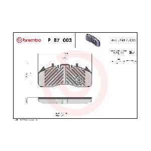 BREMBO P B7 003