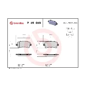 BREMBO P59059