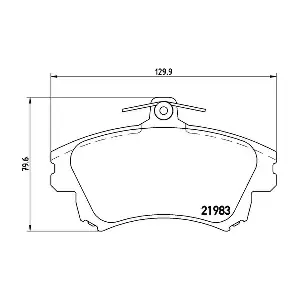 BREMBO P86017
