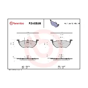 BREMBO P24085N