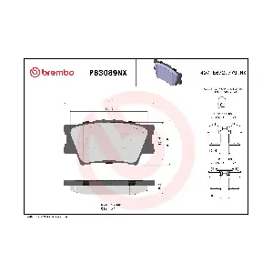 BREMBO P83089NX