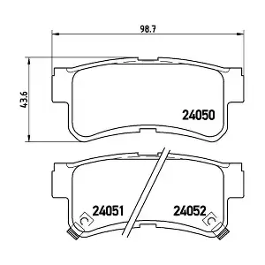 BREMBO P15009