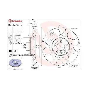09.A773.1S BREMBO