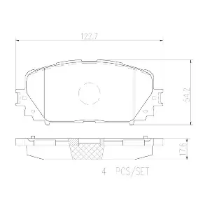 BREMBO P83101N