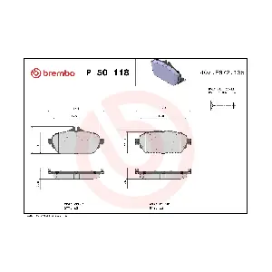 P50118 BREMBO