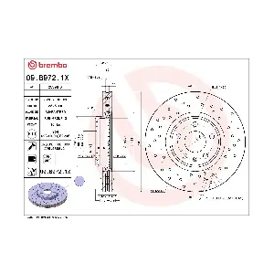 09.B972.1X BREMBO