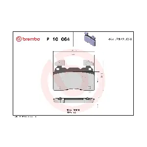 BREMBO P10064