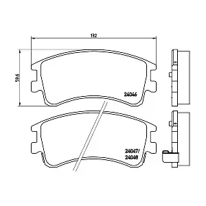 BREMBO P49032