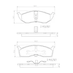 BREMBO P11038N