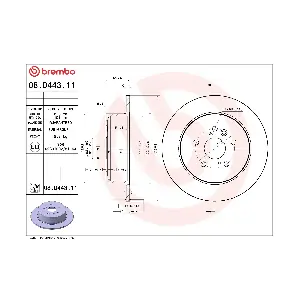 08.D443.11 BREMBO