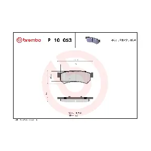 BREMBO P 10 053