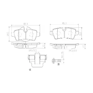 BREMBO P06052N
