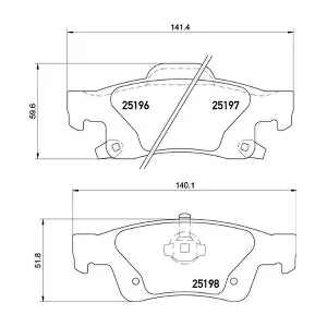 BREMBO P 37 016