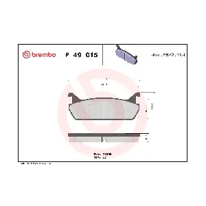 BREMBO P49015