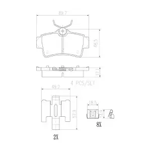 P24133N BREMBO