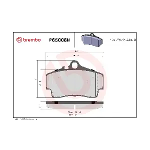 BREMBO P65008N