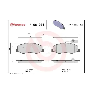 BREMBO P 68 061