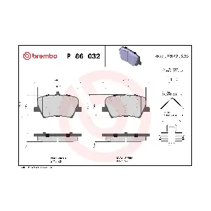 P86032 BREMBO