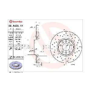 BREMBO 09.A430.1X