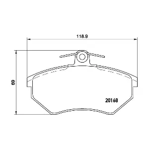 BREMBO P85011