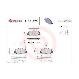 BREMBO P 10 073
