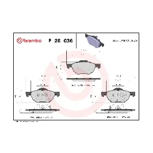 BREMBO P28036