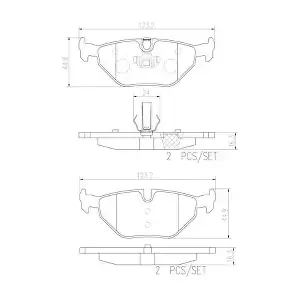 BREMBO P71006N