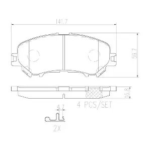 P56105N BREMBO