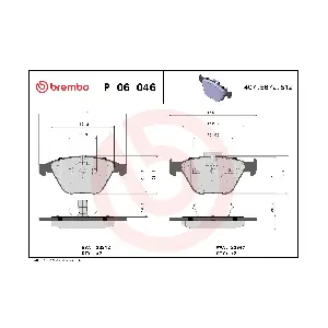 BREMBO P06046