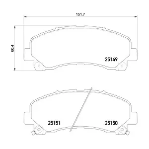 BREMBO P34007