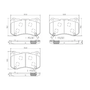 BREMBO P28059N